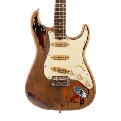 2012 Fender Custom Shop Rory Gallagher Signature Stratocaster - 3-Color Sunburst image 4