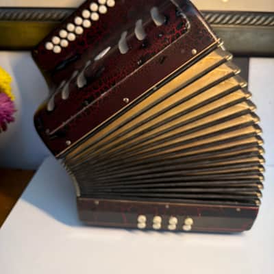 Accordion Made in Italy 1900s image 7