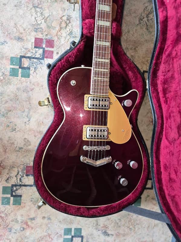 Gretsch G6228 Players Edition Jet BT with V-Stoptail 2018 - Present Dark Cherry Metallic image 1