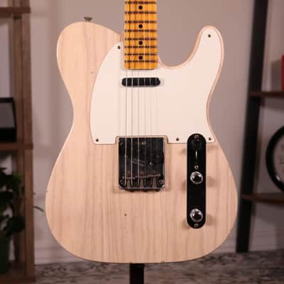 Fender Custom Shop '55 Telecaster Journeyman - Maple Fingerboard, White Blond image 13