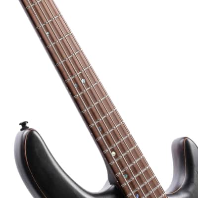 Cort Artisan B4 Element Open Pore Trans Black 4 String Bass Bartolini MK-1 image 4