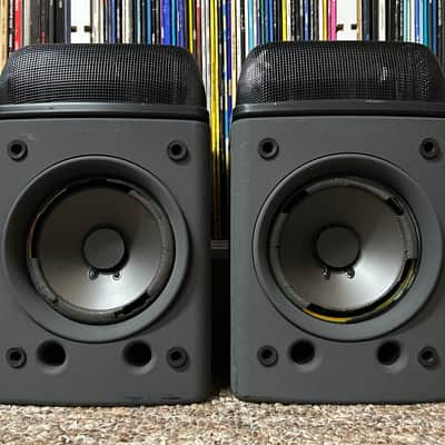 Vintage Optimus PRO LX5 Bookshelf Speaker Pair w/ Linaeum Tweeters UNTESTED image 7