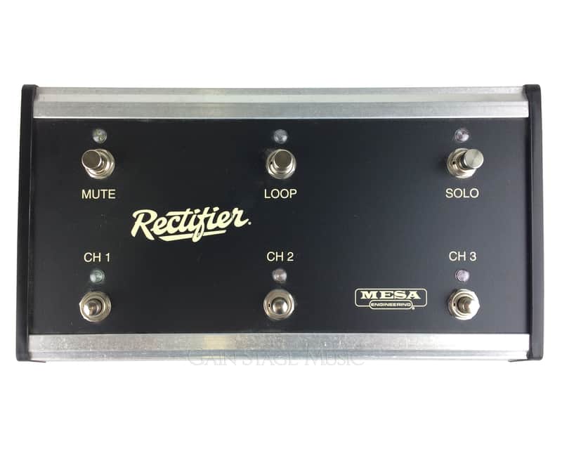 Mesa Boogie Dual Rectifier 3x3 6 Button Footswitch image 1