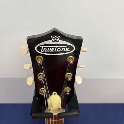 Vintage 1960 Kay Truetone 573 Speed Demon Hollow Body Electric Guitar with Case image 3