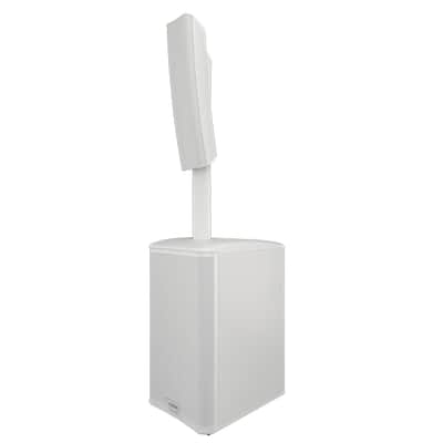 QSC KC12-WHT Active 12" 3-Way Column Loudspeaker System with Bluetooth (White) image 3