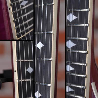 B.C. Rich USA Custom Shop Singlecut Transparent Purple 1991 w/Hard Shell Case (Refin) image 17
