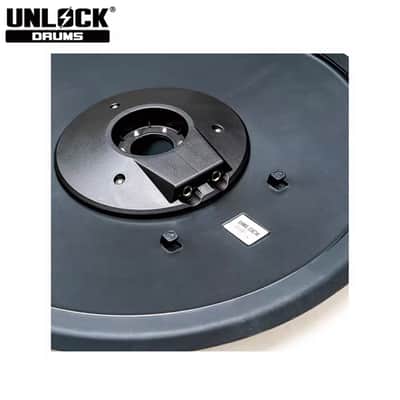 UNLOCK 17” 3 Zone Thin RIDE Cymbal for Roland Alesis Kit image 3