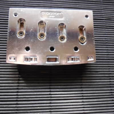 NOS - GOTOH PB AGH511 - 4 Strings Bass Bridge - Japan image 2