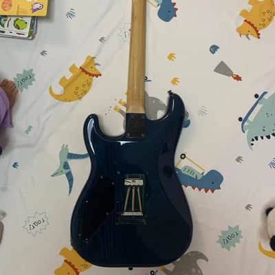 ESP mirage custom 1987 - blue image 5