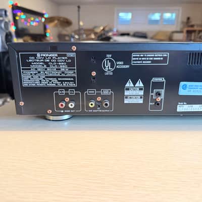 Pioneer CLD-990 Laserdisc Player + Remote All Tested & Works High Fidelity Rare! image 11