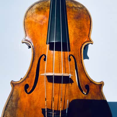 Fine Italian Labeled Violin Attributed to Oreste Candi No.124 L'Anno 1938 image 23