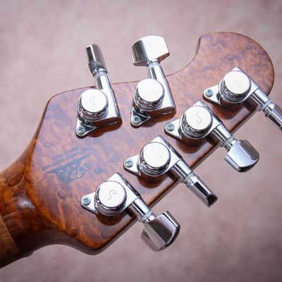 ERNIE BALL USA Music Man BFR Albert Lee Signature HSS "Seafoam Sparkle + Maple" (2021) image 13