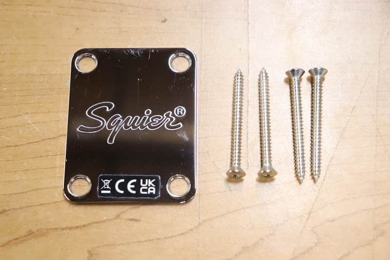 Squier Neck Plate