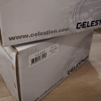 Celestion F12-X200 12" 200-Watt 8ohm Full Range Live Response Modeling Amp Speaker image 1