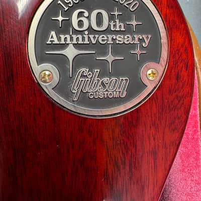 Gibson Custom Les Paul 60th Anniversary Limited Edition V2 2020 - Tomato Soup Burst #001542 image 10