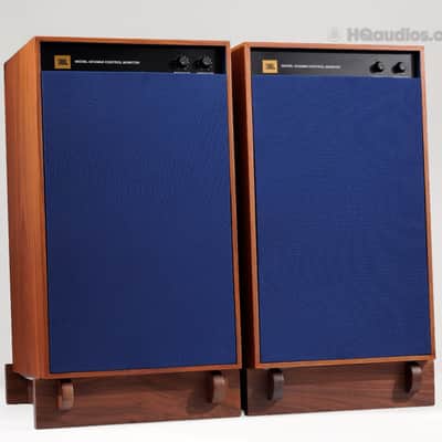 JBL 4312 MkII Monitor Speakers Pair – Walnut/Blue – Restored – 1-Year Warranty image 3