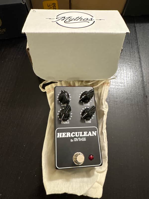 Mythos Pedals Herculean Overdrive V2 (4-Knob) 2010s - Graphic image 1