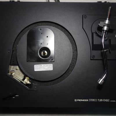 PIONEER PL-512X Belt Drive Stereo Turntable Vintage + SHURE M75B - platine vinyle révisée image 12
