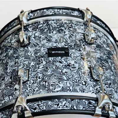 Dolby 16” x 10” Electronic Kick Drum Black Abalone Bass for Roland Alesis HX image 2
