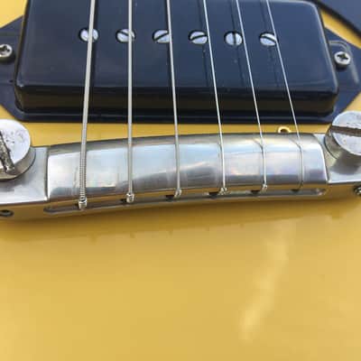Greco EJR54-50 1982 Super Real Single Cut Les Paul Junior - TV Yellow Jr – Located in the US image 6