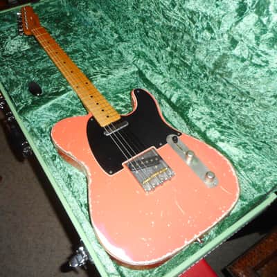 Scarecrow Guitars 1952 Tribute 2024 - aged red (Fender Neck and hardware) image 4
