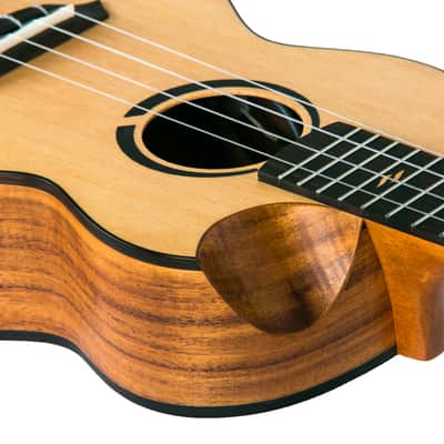 Flight Victoria EQ-A Tenor Ukulele New - Spruce image 11