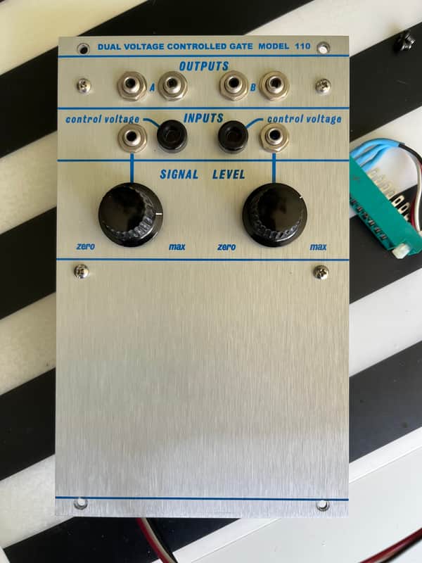Buchla 110 Dual Controlled Voltage Gate 2013 - Silver image 1