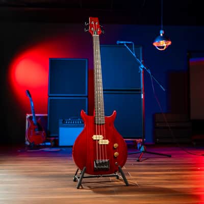 Washburn SB4R | Wing Series Scavenger Electric Bass, Trans Red. New with Full Warranty! image 17