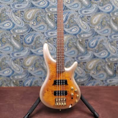 Ibanez SR400EPBDXMGU Standard 4-String Electric Bass Mars Gold Metallic Burst image 2