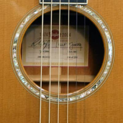 2004 Taylor XXX-MC 30th Anniversary Grand Concert Acoustic Guitar Natural Finish image 4