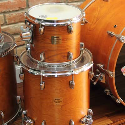 Yamaha Birch Custom Absolute - natural vintage 5pc drumset image 8