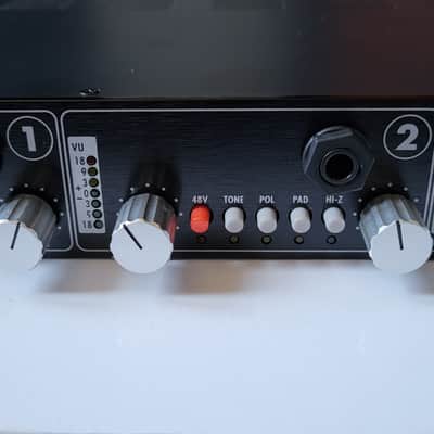 Warm Audio WA-412 4-Channel Mic Preamp 2016 - Present - Black image 4