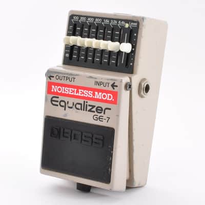 Boss GE-7 Modified Noiseless Equalizer Made in Japan 1991 Guitar Effects Pedal Used From Japan #QD20242 image 9
