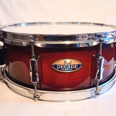 PEARL DECADE MAPLE SNARE DRUM FREE SHIP TO C-USA! image 8