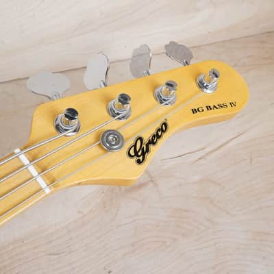 Greco BGB-1500 Bass IV MIJ 2018 Walnut Fujigen Japan w/ Gig Bag image 4