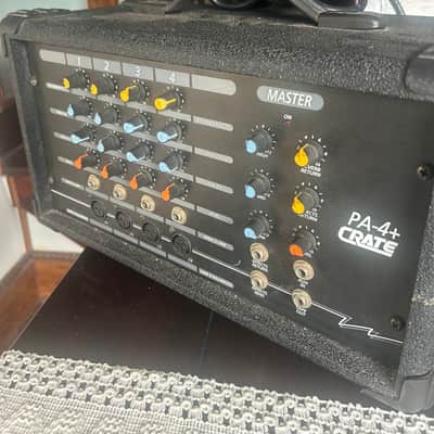 Vintage Crate PA-4+ 4-Channel Powered Mixer PA Head | Made in USA | image 3