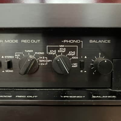 Yamaha Preamp Natural Sound C-50 1980-1983 - Black image 4