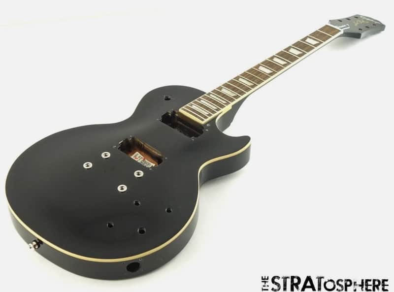 USED Epiphone Les Paul Classic Model BODY + NECK Mahogany Ebony.. image 1