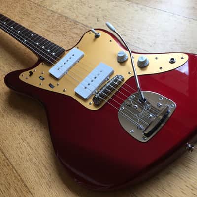 Fender Jazzmaster 1966 Reissue MIJ JD-Serial 2015 Old Candy Apple Red image 1