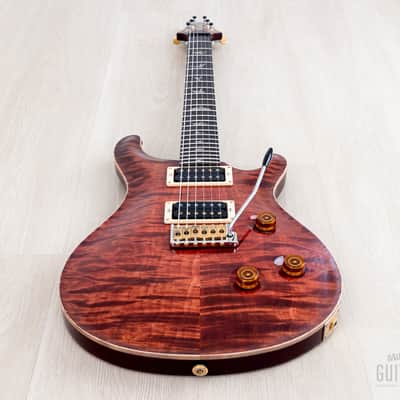 2003 Paul Reed Smith Custom 24 “10 Top” Brazilian Limited Edition Root Beer w/ Case, Hangtags image 11