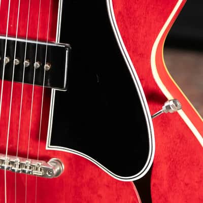 Gibson 1961 ES-330TC Thinline Hollow Body Electric Guitar Cherry with Hardshell Case - Used image 12