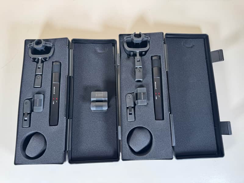 Sennheiser MKH 30 Figure-8 Microphone Pair (2017-2019) - Black (Mint!) image 1