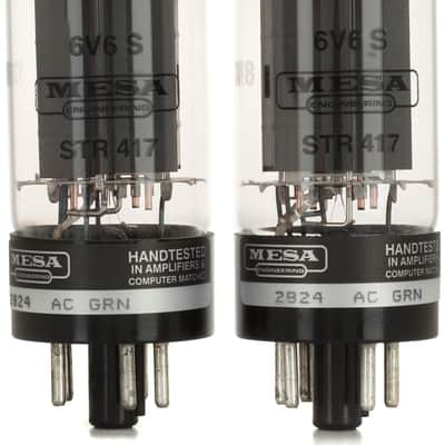 Mesa/Boogie 6V6 STR 417 Power Tubes - Matched Duet image 1