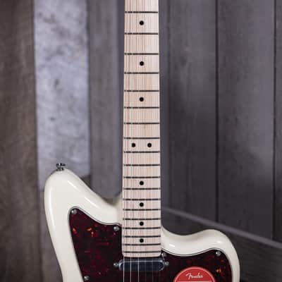 Squier Paranormal Offset Telecaster, Maple Fingerboard, Tortoiseshell Pickguard, Olympic White Electric Guitar 0377005505 image 4