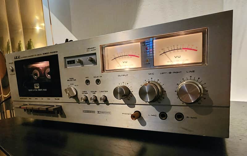 Akai GXC-709D cassette tape deck image 1