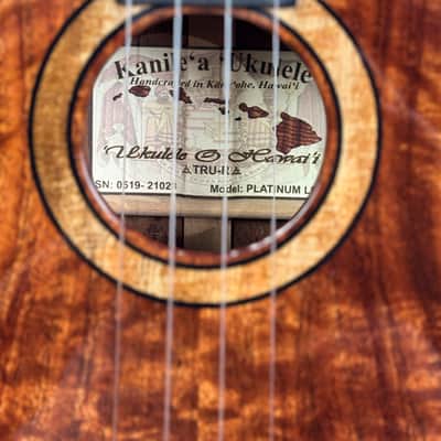 Kanile'a Ukulele Platinum LE P - Curly Hawaiian Koa image 3