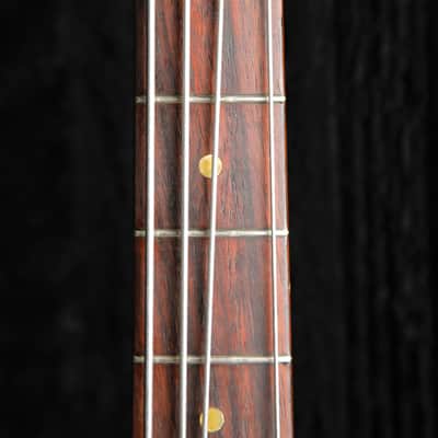 Fender Mustang Bass Guitar Torino Red Vintage 1966 Pre-Owned image 4