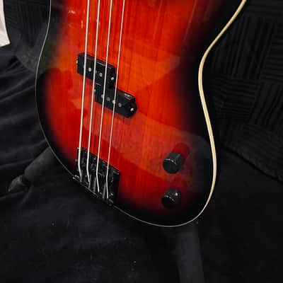 Fender Aerodyne Precision Bass Build 2024 - Red image 4