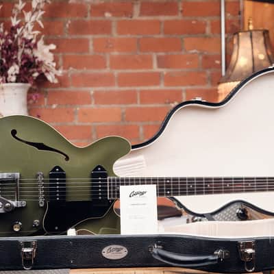 Collings I-30 LC Electric Guitar in Aged Olive Drab Green image 13