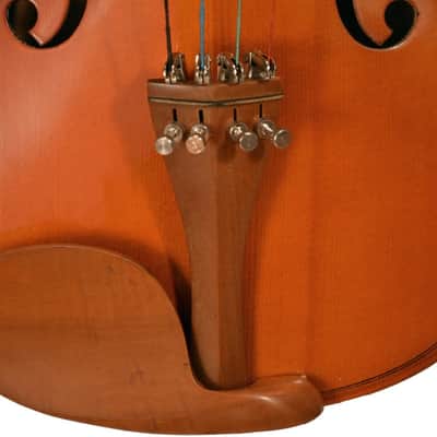 Adagio EM-100-1/8 Spruce Top Rosewood Fingerboard 1/8 Size Violin Outfit w/Lightweight Case & Bow image 5